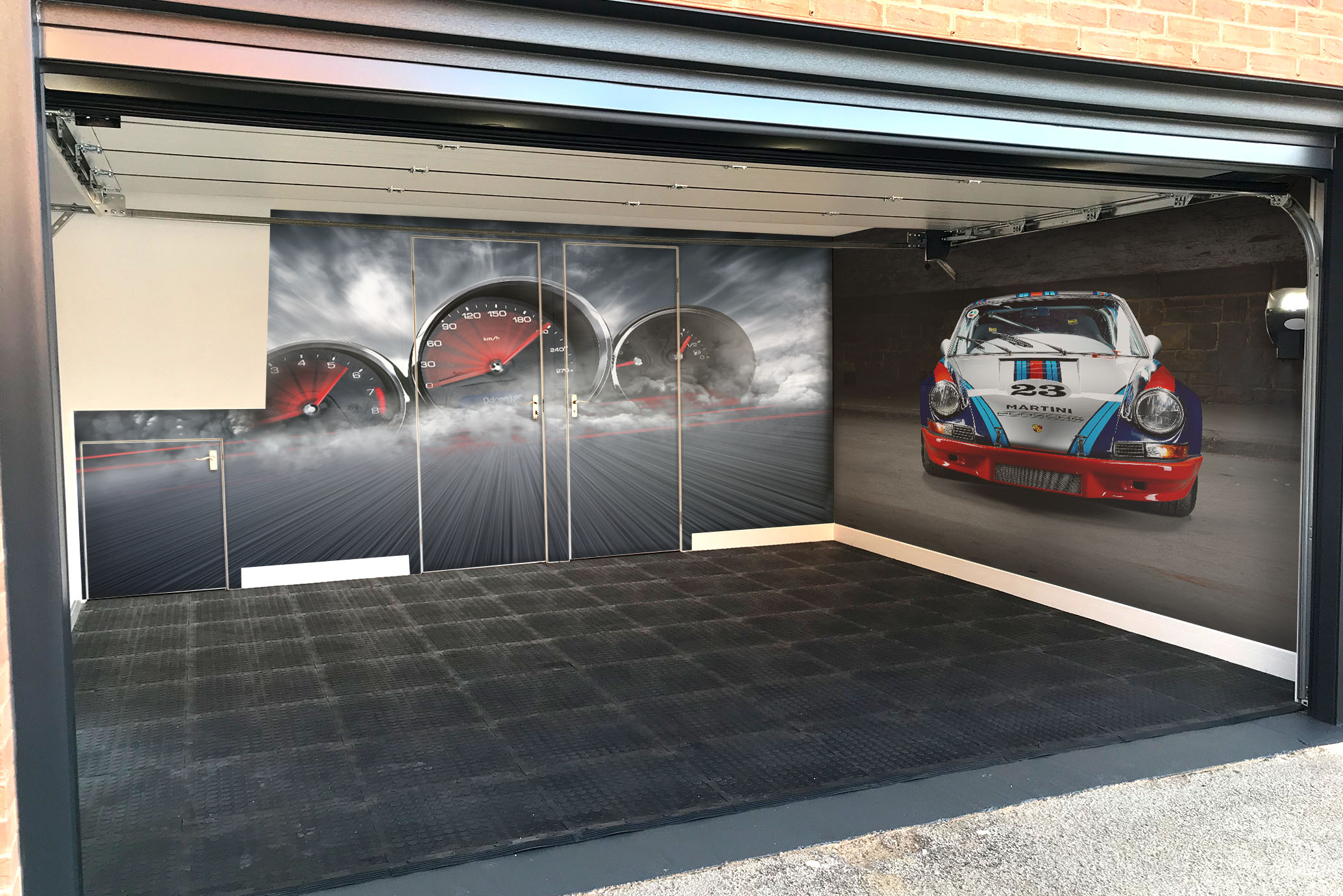 Garage Wall Art For Private Garages And, Garage Wall Art Ideas