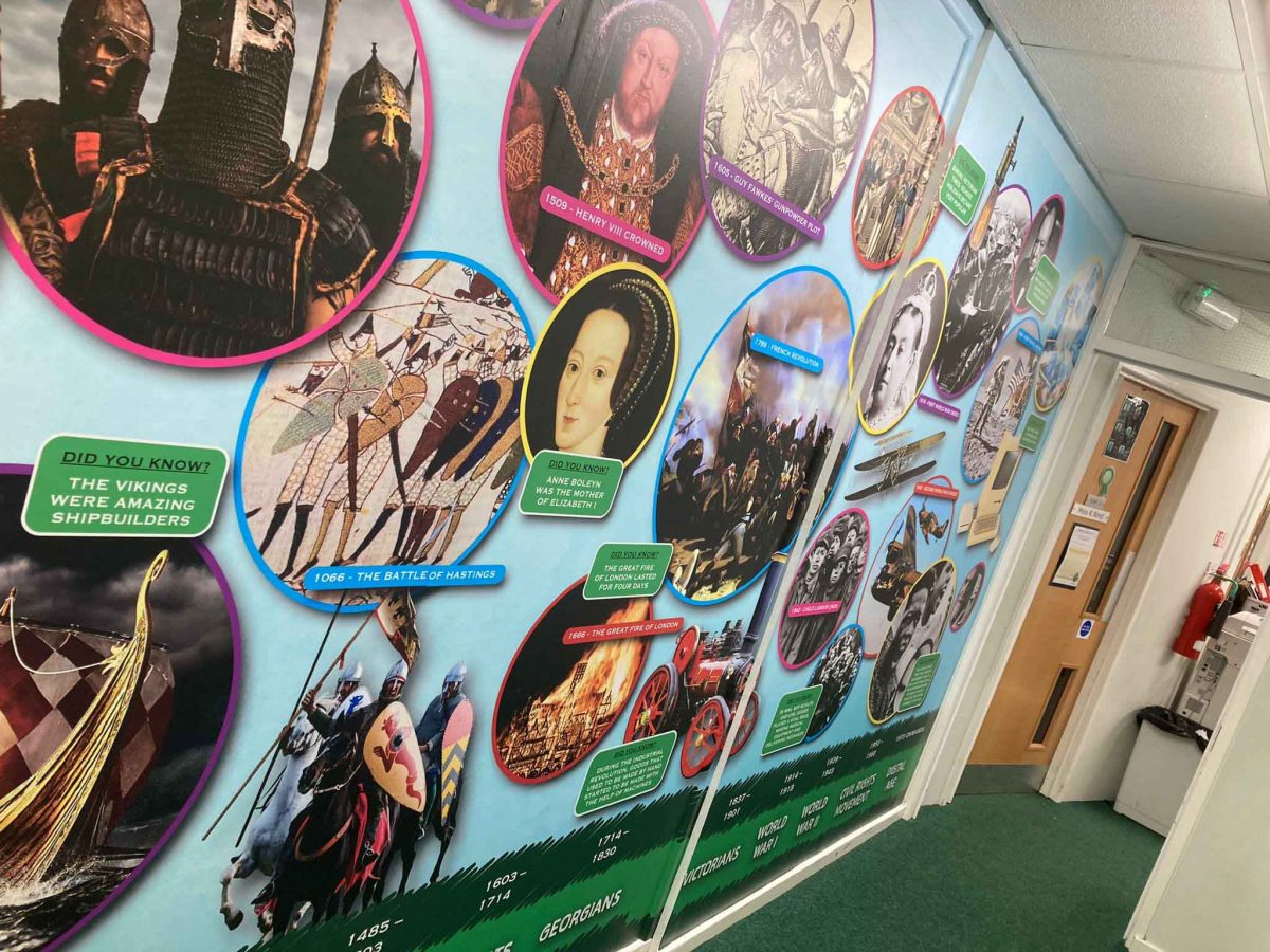 HD Wraps UK wall art for schools Wall wraps for schools, wall art