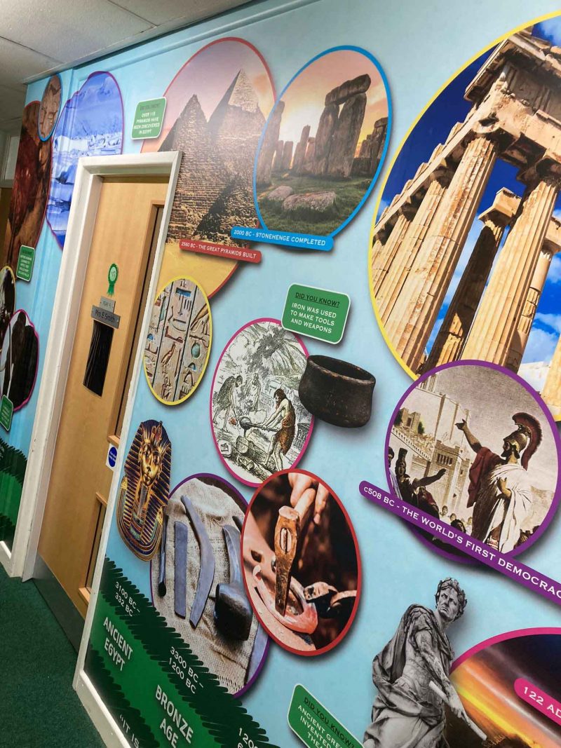 HD Wraps UK wall art for schools Wall wraps for schools, wall art