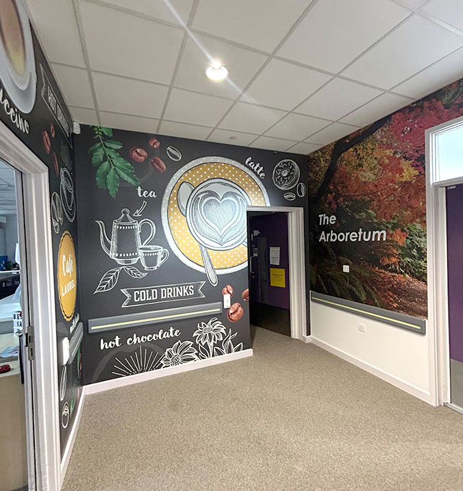 Canteen wall art