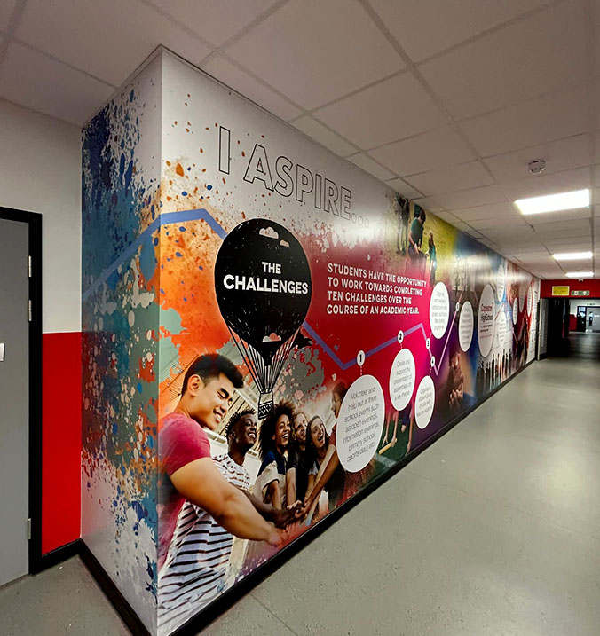 School wall art