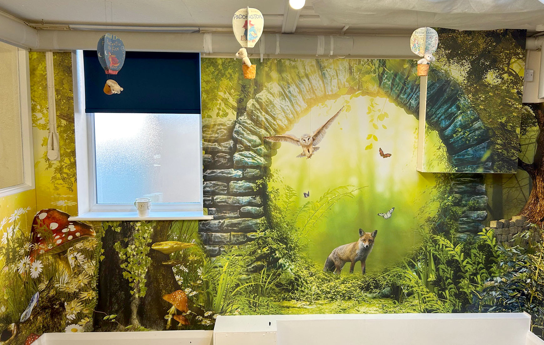 Nursery school wall art
